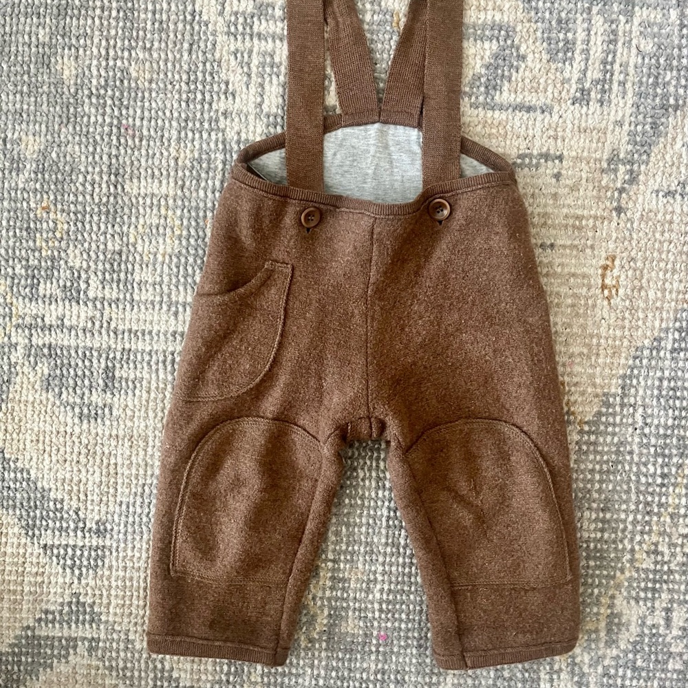 Disana boiled wool overalls. 6-12 months (lasted til age 2) GUC